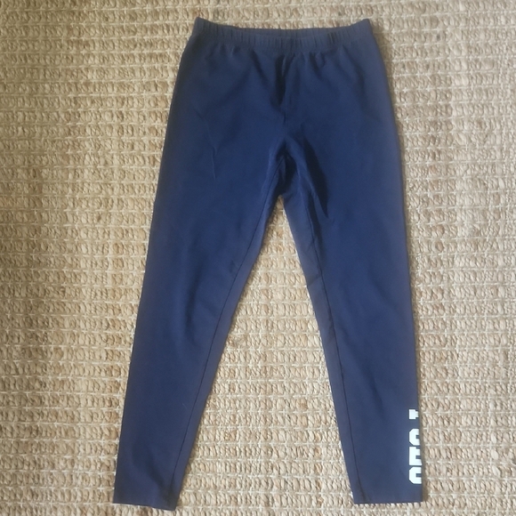 Polo by Ralph Lauren Blue and White Leggings - Picture 1 of 4